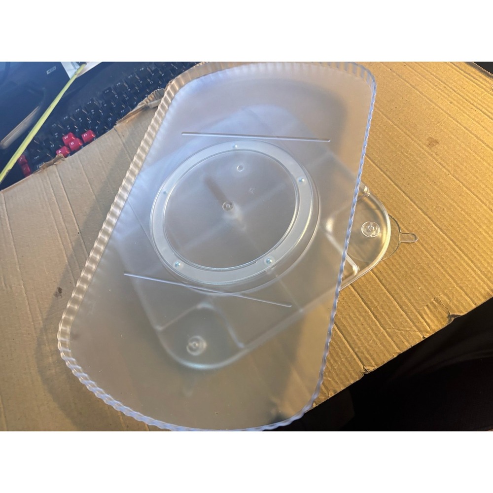 Target Bullseye's Playground Rectangle Rotating Susan 15" x 9 Food Safe Tray